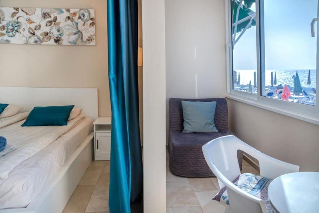 First Line Ocean View Studio Puerto de Santiago  Esterno foto